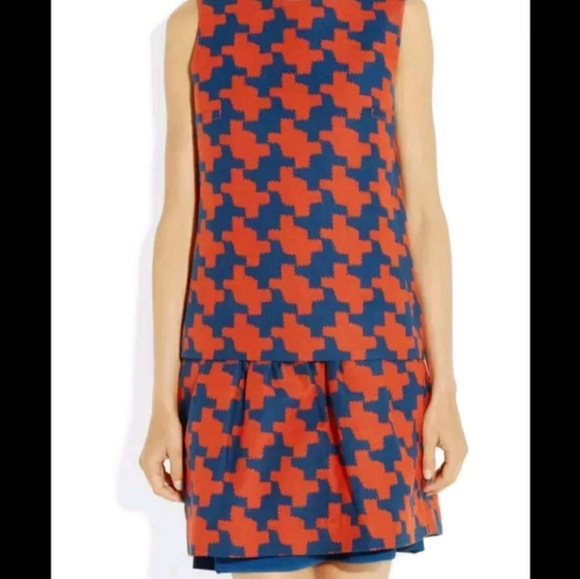 Diane von Furstenberg houndstooth twill dress #dvf - Picture 1 of 4